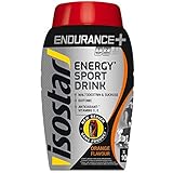 Isostar Energy Sport Drink – 790 g isotonisches Getränkepulver – Iso Drink zur Unterstützung der sportlichen Leistungsfähigkeit – Isostar Long Distance - Orang