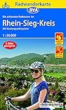 Radwanderkarte BVA Radwandern im Rhein-Sieg-Kreis 1:50.000, reiß- und wetterfest, GPS-Tracks Download: Mit Knotenpunktsystem (Radwanderkarte 1:50.000)