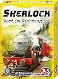 ABACUSSPIELE 48212 - Sherlock - Mord im Nachtzug, Krimi Kartensp