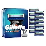 Gillette ProGlide Rasierklingen, 12 Ersatzklingen für Nassrasierer Herren mit 5-fach Kling