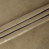 MUYUNXI Samtstoff Weich Und Elegant Möbelstoff Polsterstoff Möbel Sitzbezug Stoff 155 cm Breit 2 Meter Verkauft(Color:Khaki Farbe)