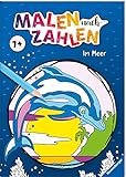 Ravensburger Malen nach Zahlen ab 7 Jahren: Im Meer - 24 Motive - Malheft für Kinder - N