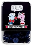 Sockenkuss schwarzblau - Nie mehr Socken sortieren (INKL. MONTAGEHILFE) *NEU