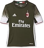 adidas ACM 3 JSY Y - 3 Mannschaftsbekleidung T-Shirt AC Milan 2015/16 - Junge, Grün / Weiß, 128