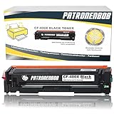 Patronenbob® XL Black Toner kompatibel zu HP CF400X 201X Tonerkartusche für HP LaserJet Pro MFP M277dw, Pro 200 M252dw, M277n, M252n, M277n, M274n - Schwarz XXL 2.800 S