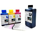 Office Channel24 550ml Nachfülltinte Drucker Tinte kompatible für HP301 HP301XL Deskjet 1010 1510 HP Officejet 4636 2622 4630 4632 5530 e-All-in-One Officejet 2620