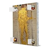 artboxONE Adventskalender XXL mit Pralinen von Ferrero Der goldene Ritter Adventskalender Abstrak