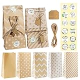 GeschenktüTen PapiertüTen Aufkleber Geburtstagsgeschenk Kindergeburtstag Oster SüßIgkeiten Geschenke TüTen Zum Verpacken Von Giveaways Hochzeit Party Surprise Adventskalender Geschenk