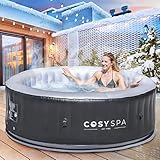 CosySpa aufblasbarer Whirlpool - [2022 Modell] Seifenblase Jacuzzi für den Außenbereich - 2-6 Personen Kapazität (2-4 Personen)