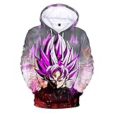 TAOYUE Kapuzenpullover Anime Herren / Damen Pullover Goku Kapuzenpullover Student Fashion 3D Jacke-3D Hoodie 4_XXL
