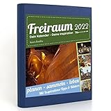Freiraum-Kalender modern | Asiens Buddha, Buchkalender 2022, Organizer (15 Monate) mit Inspirations-Tipps und Bildern, DIN A5