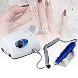 BIWAHumor Tragbar Elektrische Nagel Bohner Maschine, 35000 U/min Professionelle Elektrische Nagelfeile Maniküre Pediküre Set für Nagelstudio Und DIY Manikü