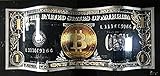 Inspirierende Geld Leinwanddrucke Moderne Leinwand Malerei Ein Bitcoin Dollar Bild Vintage Retro Kunst Wand Poster für Wohnkultur 50x100cm Ung