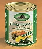 Grünkohlgericht mit Pinkelwurst, Kasseler und Kochwurst in 800g D