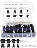 Aussel 2,5mm Pitch 2 3 4 5 Pin JST SM Stecker Stecker und Stecker Stecker Gehäuse Stecker Adapter Sortiment Kit 560 Stück(560PCS)