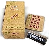 Ocb Organic Hemp 1300 kurzes Papier 50 Hefte a 50 Blatt + Okaei D