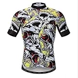Fahrradtrikot Pro Team Fahrradbekleidung Sommer Kurzarm MTB Fahrrad Trikot Racing Sport Fahrradbekleidung Kleidung, Farbe 6, L