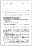 RNK 598/10 - Mietvertrag für Gewerberäume, 6 Seiten, DIN A4, 10 Verträg