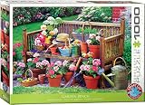 Eurographics 6000-5345 Garden Bench Puzzle, Mehrfarbig