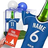 Mein Trikotkühler | Das PERSONALISIERBARE Weihnachtsgeschenk für Männer u. echte HERTHA-Fans | Stylisches Geschenk Ehe-Mann Freund Vater Geburtstag | Getränkekühler by my
