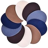 5 Farbe 10 Stück Aufbügelflicken 5 mal 3,9 Zoll Denim Bügelflicken Patches Bügeleisen Rep