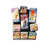 Nostalgic Art Retro Kühlschrank Magnet-Set 9-teilig, Magnetset für Magnettafel, Bunt, 9 Stück, 9