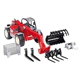 Bruder 02126 - Manitou Teleskoplader MLT 633 mit Zubehö