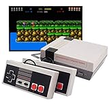 Papee Klassische Handheld Spielkonsole, Retro Game Player, Eingebaute 620 Klassische Spiele und 2 NES Classic Controller AV Ausgang Videospiele, Wahl für Kinder & Erw