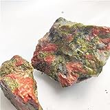 WANGJBH Steine Natürliche halb kostbare grüne cabochon perlen halb kostbare Stein schmuck meerenergy dekor Reiki poliert Handwerk (Color : 2-5cm, Size : 80g)