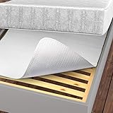 LILENO HOME Matratzenunterlage 140x200 cm - Lattenrost Matratzenschoner mit Noppen - Noppen Antirutschmatte für Matratze und Boxspringbett - Antirutsch Lattenrostschoner durch Matratzen Unterleg