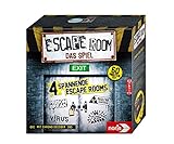 Noris 606101546 - Escape Room (Grundspiel) - Familien und Gesellschaftsspiel für Erwachsene, inkl. 4 Fällen und Chrono Decoder, ab 16 J