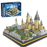 TASS 7580 St. Schloss Modell Street View Building Blocks Backstein-Kit für Harry Potter Hogwarts Schloss Kompatibel mit Leg