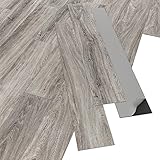 ARTENS - PVC Bodenbelag MAYUM - Selbstklebende Vinyl-Dielen - Vinylboden - Holz-Effekt - Hellgrau/Grau - Medio - Dicke 2 mm - 2,23m²/16 D