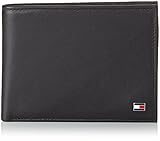 Tommy Hilfiger ETON CC AND COIN POCKET BM56927528 Herren Geldbörsen 13x10x2 cm (B x H x T), Schwarz (BLACK 990)