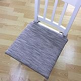 Esszimmerstuhlkissen Stuhlkissen sitz kissen komfortabel einsatz kissen dinette fußboden kissen atmungsaktives sofa computer s blau 45x45 cm für Küche Esszimmer Garten Bürostuhl Kissen Sitzkissen S
