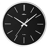 Atlanta 4456/19 Quarz-Wanduhr mit Leisegang