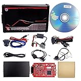 KUNMEI Cars Programming Tool Kit, Kess V2 5.017 OBDII ECU-Diagnosesystem, Unbegrenztes T-oken-Automotive-Diagnosetool Unterstützt 6 Sprachen, Fehlercodeleser für Autos/Lastwagen/M