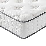 Vesgantti Matratze 90x200 Federkernmatratze 7-Zonen Taschenfederkernmatratze Modern Tonnentaschenfederkernmatratze Comfort Boxspring Mattress (H3, Fashion Tight-top 24cm)