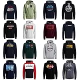 Jack & Jones capuchontrui voor heren, 3-delige mix-verpakking, sweatshirt van katoenmix,3er Paket @ Mix,XL