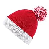 Donasty Kinder Weihnachten Mütze Hut Baby Hut Kleinkind Warme Strickmütze Kind Weihnachten Party Kopfbedeckung für Winterferien Weihnachtsmütze Beanie Mütze Winterwärmer Mützen Bommelmü