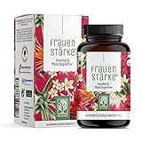 Frauenstärke Myo Inositol & Mönchspfeffer hochdosiert - 90 Frauen Vitamine Kapseln mit L-Carnitin, Folsäure, B12 & Eisen - Vitex Agnus Castus ab PMS