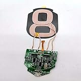Bluelover 9V 1-2A Typ C Port Qi Wireless Ladegerät PCBA Leiterplatte 2 Spule Aufladung DIY