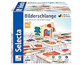 Selecta 62056 Bilderschlange, Legespiel aus Holz, 20 T