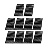 Newin Star Samenstarter-Tabletts 128 Zellen Gartenarbeit Pflanze Wachsen Keimung Sämlingsschalen 10pcs, Mini-Propagator-Anlage W