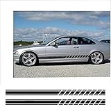 Für BMW E46 3er E30 E34 E36 E39 E60 E70 E87 E90 E91 E92 Autotür Seitenschweller Streifen Aufkleber Auto Vinyl Trim D