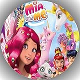 Premium Esspapier Tortenaufleger Tortenbild Geburtstag Mia and Me AMA 41