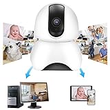 xianshi Valentinstag Karneval WiFi-Säuglingsmonitor, 360-Grad-Babyphone, 110-240 V WiFi-Kamera für das Büro im Babyzimmer(Australian regulations)