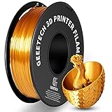 GEEETECH PLA filament 1.75mm Silk Gold, 3D Drucker Filament PLA 1kg Sp