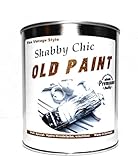 1Kg. Kreidefarbe ABWISCHFEST Shabby Chic Farbe:'Old Paint' weiß und Farbig Lack Chalky Paint (Weiß)