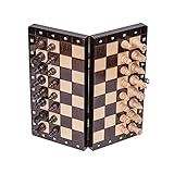 Square - Schach Schachspiel - MAGNETISCHE - Classic - Schachfiguren & Schachbrett aus H